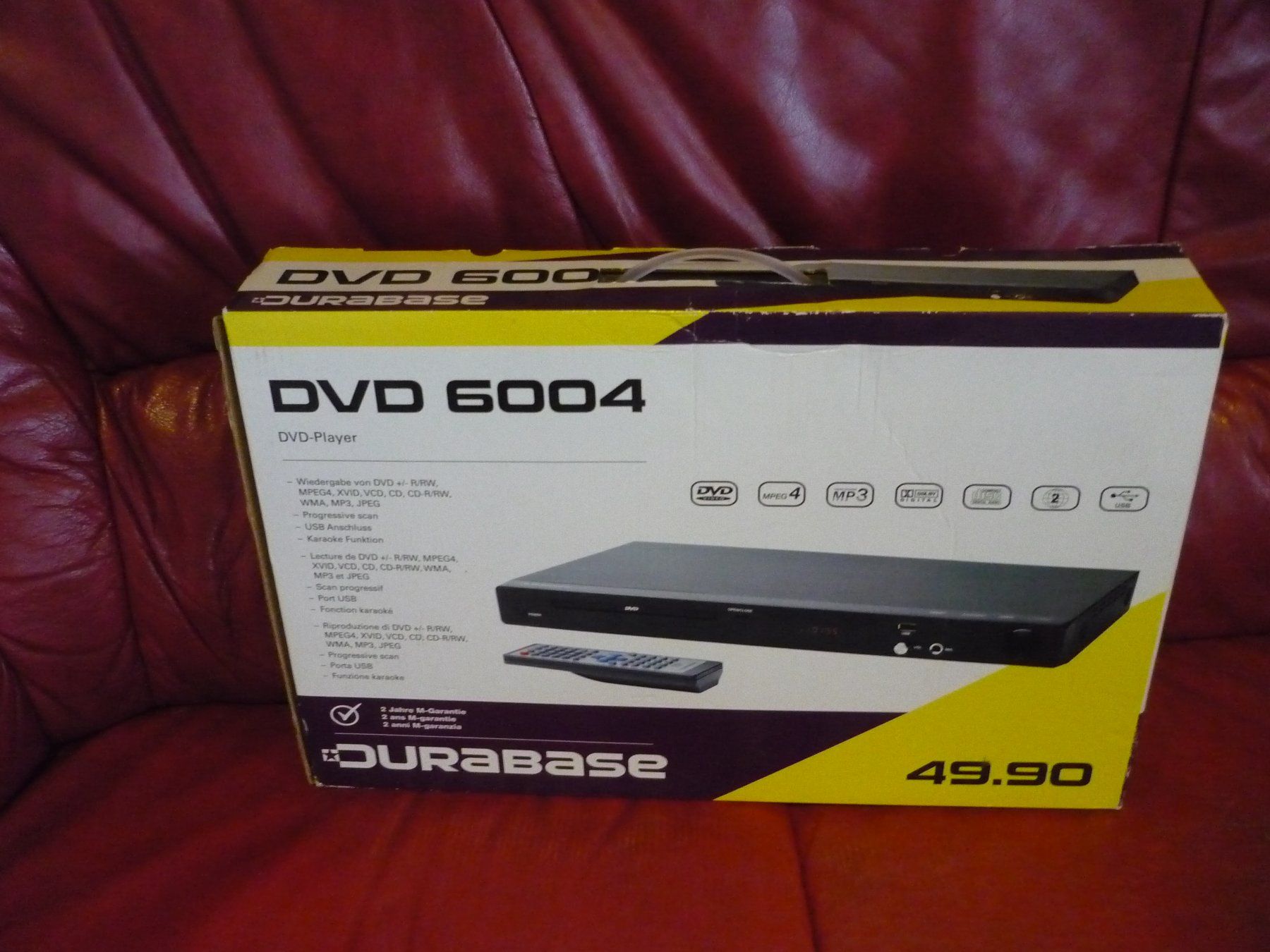 Lettore multimediale & Streamer: DVD Player Durabase DVD 6004 - Neu OVP – Nuovo e nell'imballaggio originale da Beringen venduto da Flatretriever 1