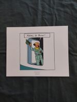 Tintin / Lithographie / Hergé Moulinsart Planche 57 Strip 11