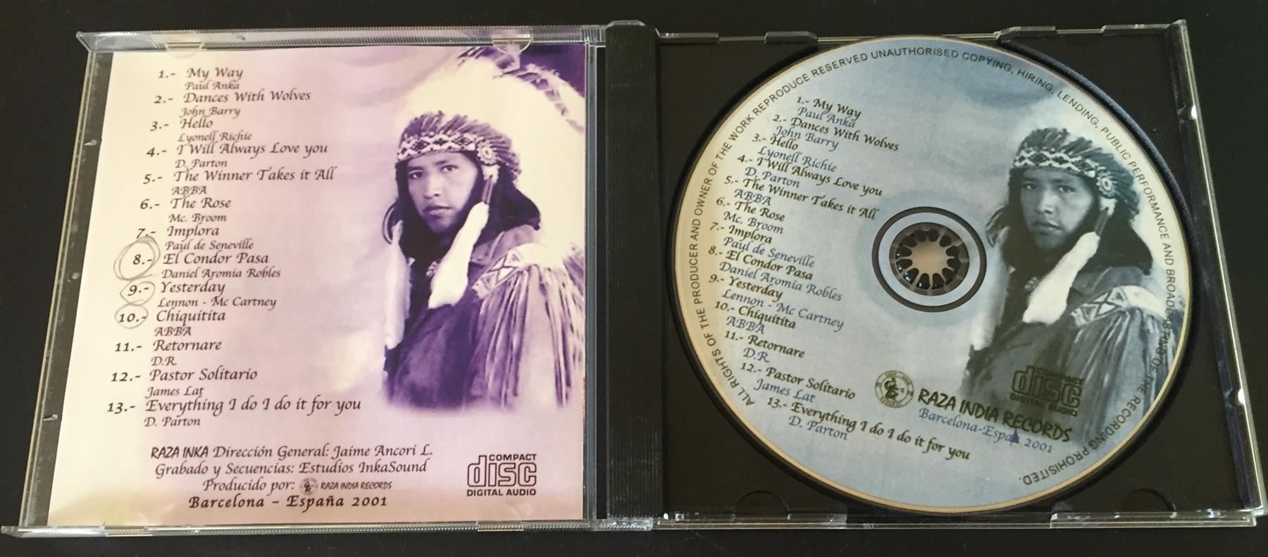 CDs: Raza Inka - Native American Pan Flute CD – Neu (gemäss Beschreibung) aus Genève von Cockattoo 2