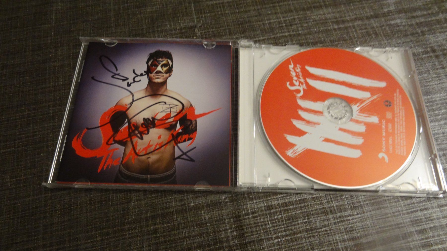 CD: Seven - The Art is King Live mit Autogramm? – Usato da Olten venduto da Disc-Ausverkauf 1