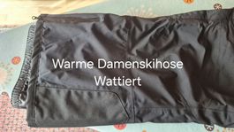 Skihose Trevolution wattiert schwarz Grösse 48 verstellbar