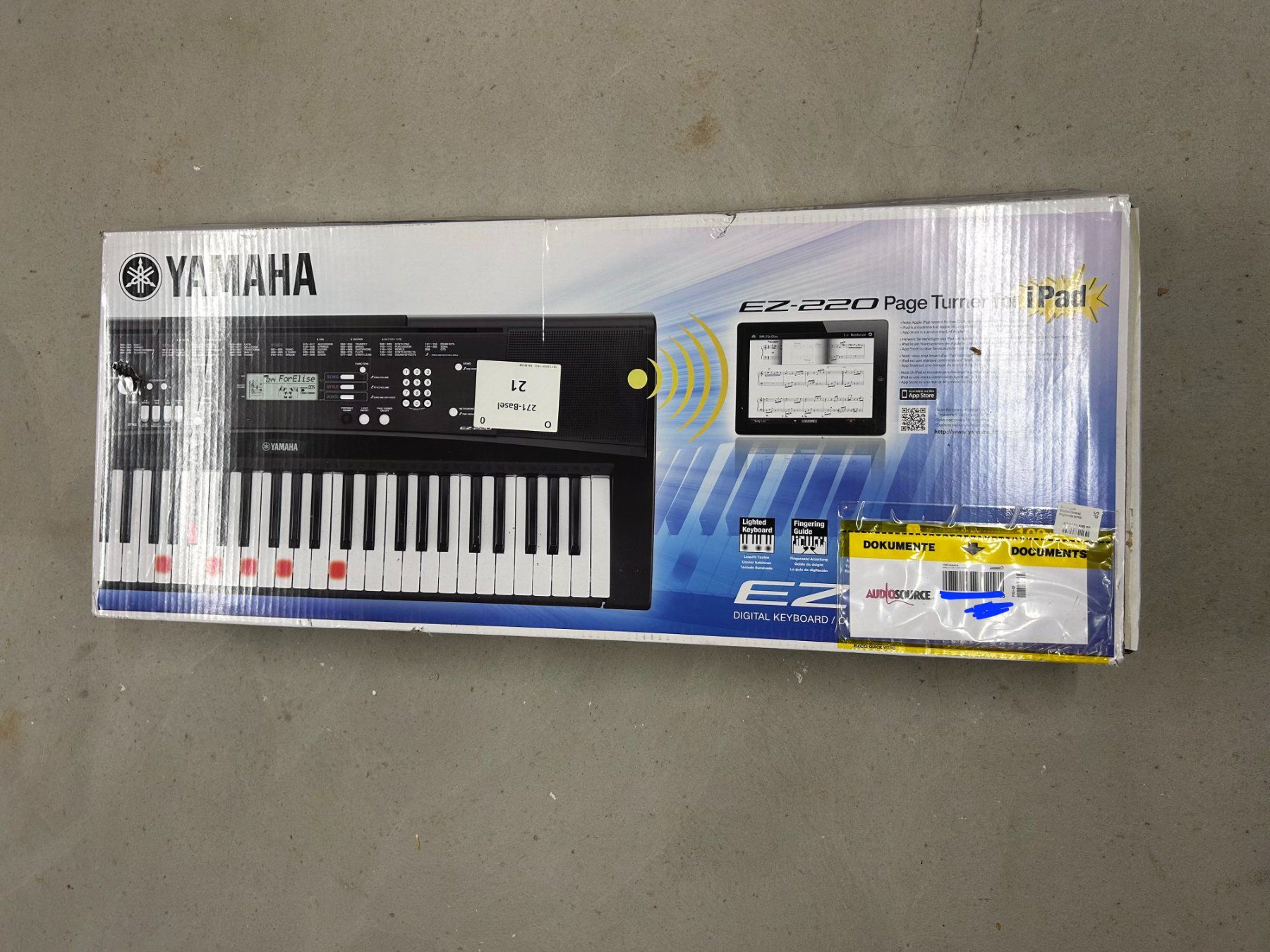 Yamaha Strumenti musicali: Yamaha Keyboard EZ-220 – Usato da Riehen venduto da armandy 2