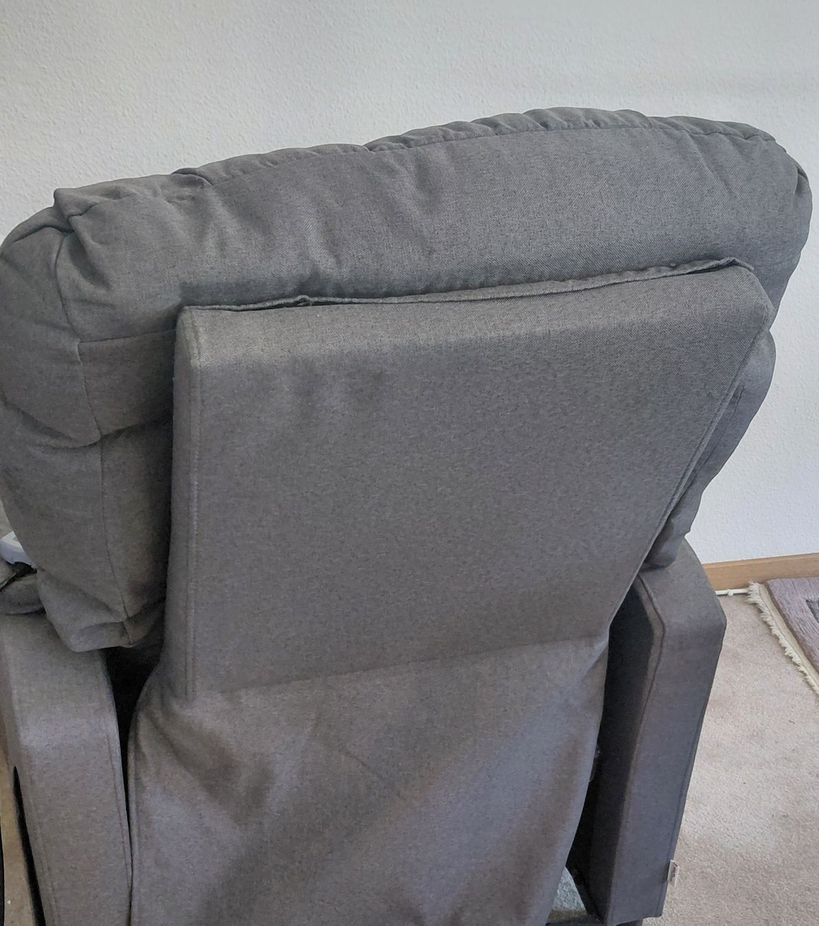 Sessel: Massage-Relaxsessel, Stoff, grau – Gebraucht aus Rorschach von jal_v72g 5
