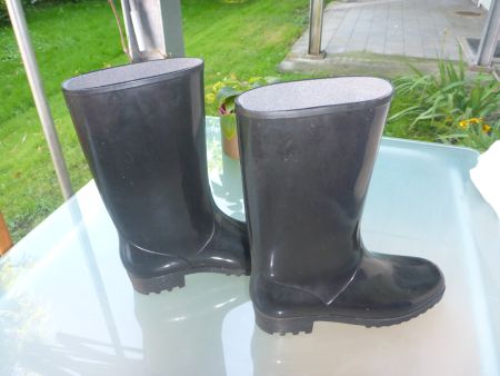 Gummistiefel Gr. 39 schwarz Sarran Lienne made in France
