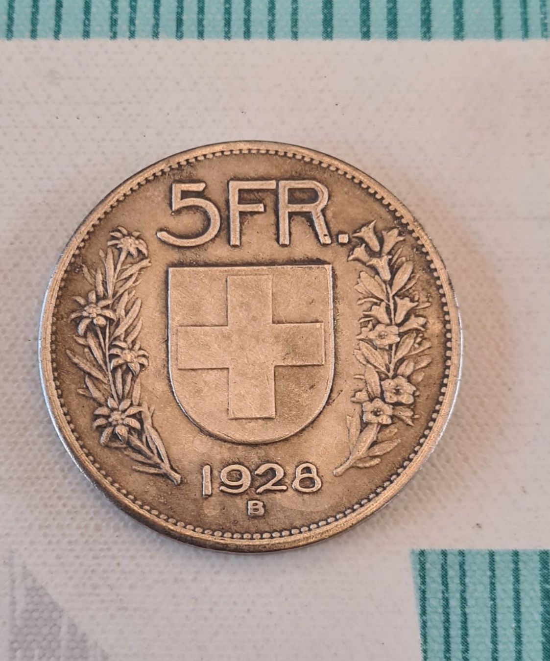 Toutes les monnaies: Pièce de 5 fr. – D'occasion à Estavayer-Le-Lac par limo-nade