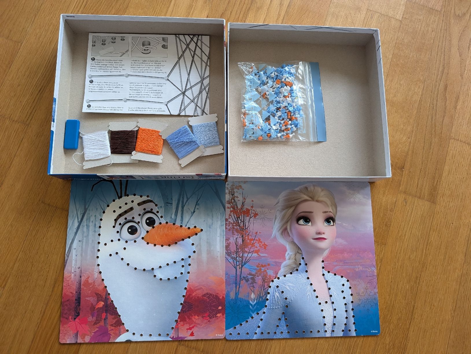 Kit bricolage: String it Frozen 2 Bastelset, Fadenbild – Usato da Wädenswil venduto da HummerZH 2
