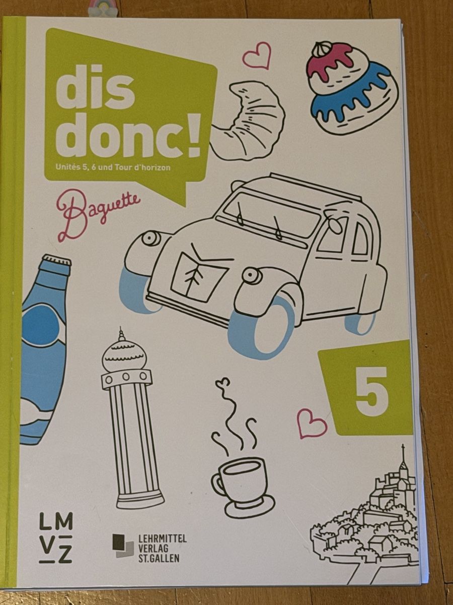 Libri: Dis Donc! Unités 5  – Usato da Zürich venduto da kas_g26m