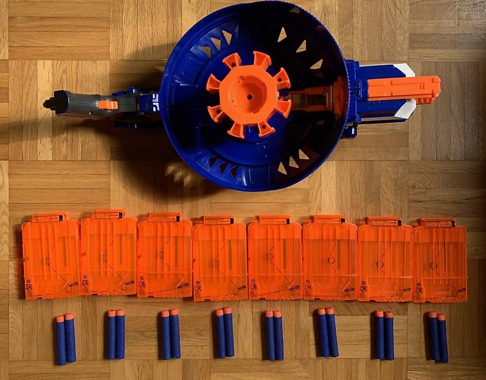 Giocattoli: NERF N-Strike Elite Hail-Fire – Usato da Rancate venduto da mic_7bfw