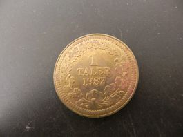 Medaille Zofingen 1 Taler 1987