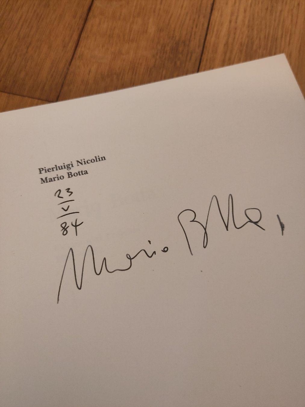 Libri: Mario Botta Bauten und Projekte - signiert – Usato da Zürich venduto da Hoernli123 1