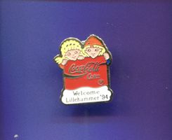 Lillehammer '94  Welcome  Coca Cola