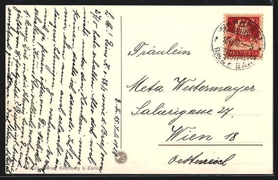 Cartoline postali: AK Davos /Davosersee, Panorama, 1929 – Usato da Berlin venduto da bartko-reher 1