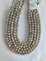 Labradorit, Beads 10mm, Strang