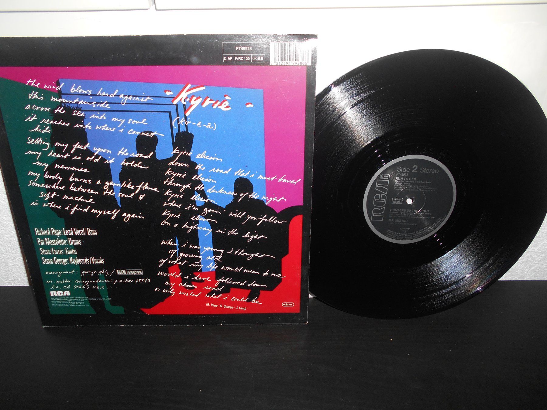 Dischi in vinile: Mr. Mister – Kyrie / 1986 / Maxi – Usato da Aarberg venduto da witchhunter01 1
