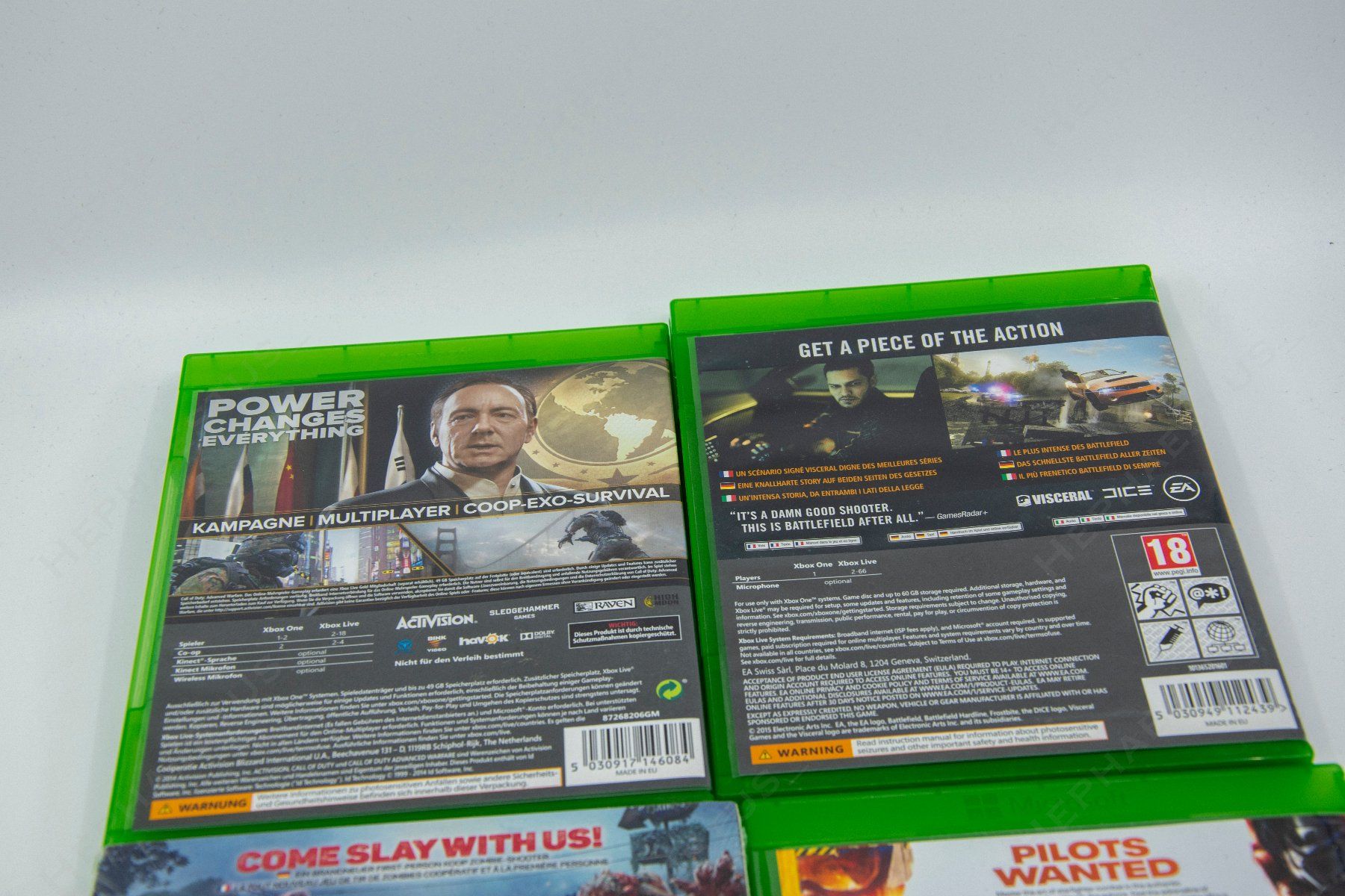 Jeux: 4x Xbox One/Series X - CoD, Battlefield, Star Wars, Back 4 – D'occasion à Effretikon par Hephaestus_ 2