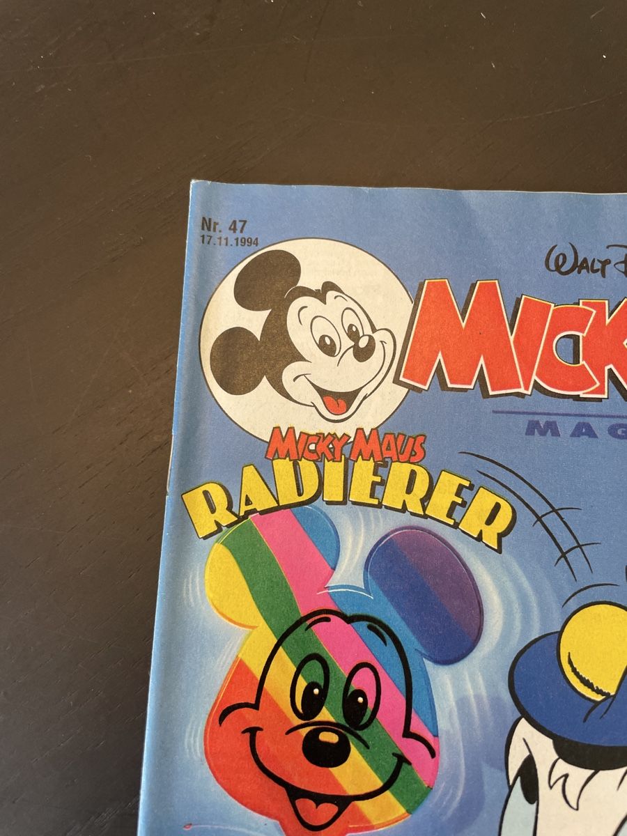 Fumetti: Micky Maus Magazin Nr. 47 1994 – Nuovo (secondo la descrizione) da Therwil venduto da rubininio 1