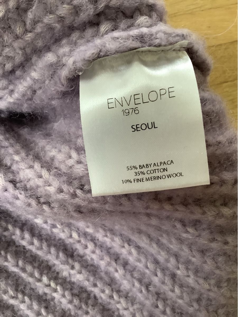 Maglioni & Felpe: Strickpullover dick, lila von Envelope 1976, Baby Alpaca S/M – Nuovo (secondo la descrizione) da Stäfa venduto da loveforeverlove 4
