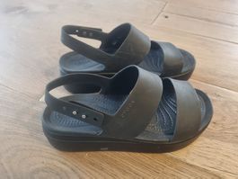 Sandales Crocs Kadee II noir no 8 (37-38)  bon état