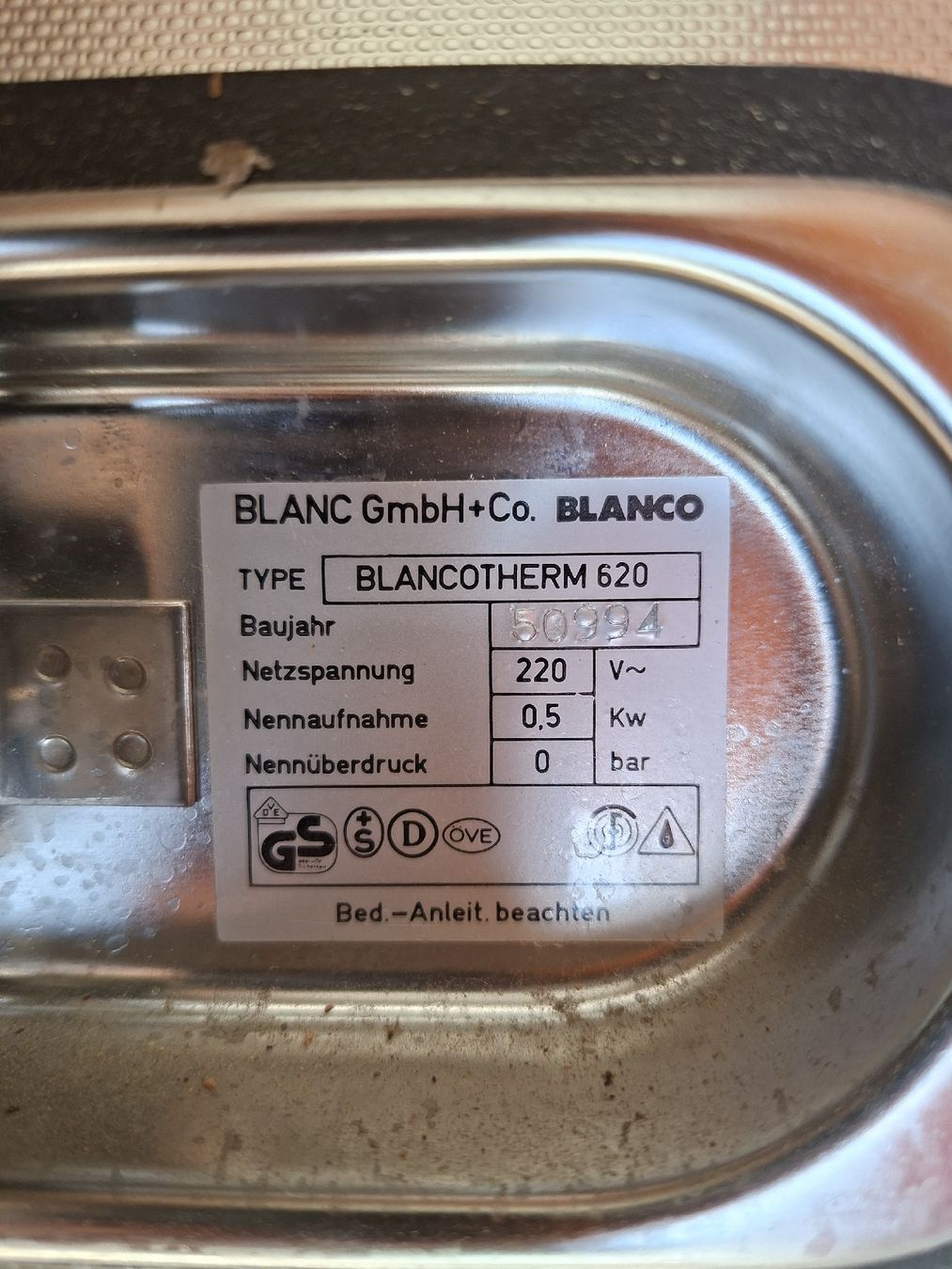 Elettrodomestici da cucina: Blancotherm Wärmebehelter – Usato da Nenzlingen venduto da LackP 4