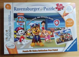 Ravensburger Puzzle Paw Patrol 2x24 Tiptoi - Komplett!