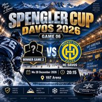 ⚠️1- 6X TOP STEHPLÄTZE SPENGLER CUP-G.06 WINNER G-HC DAVOS