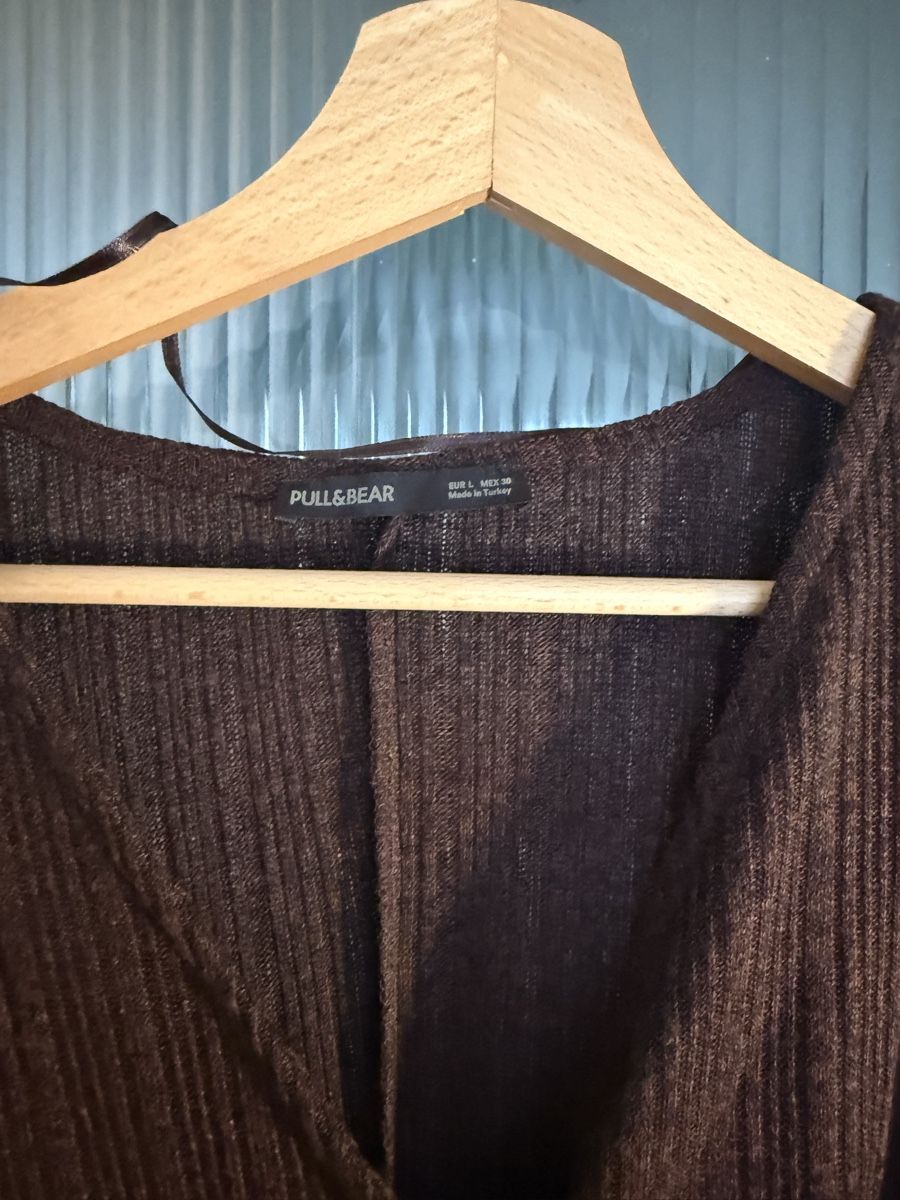 Pull&Bear Kleider: Robe Pull&Bear marron foncé – Neu (gemäss Beschreibung) aus Monthey von iri_9pt5 2
