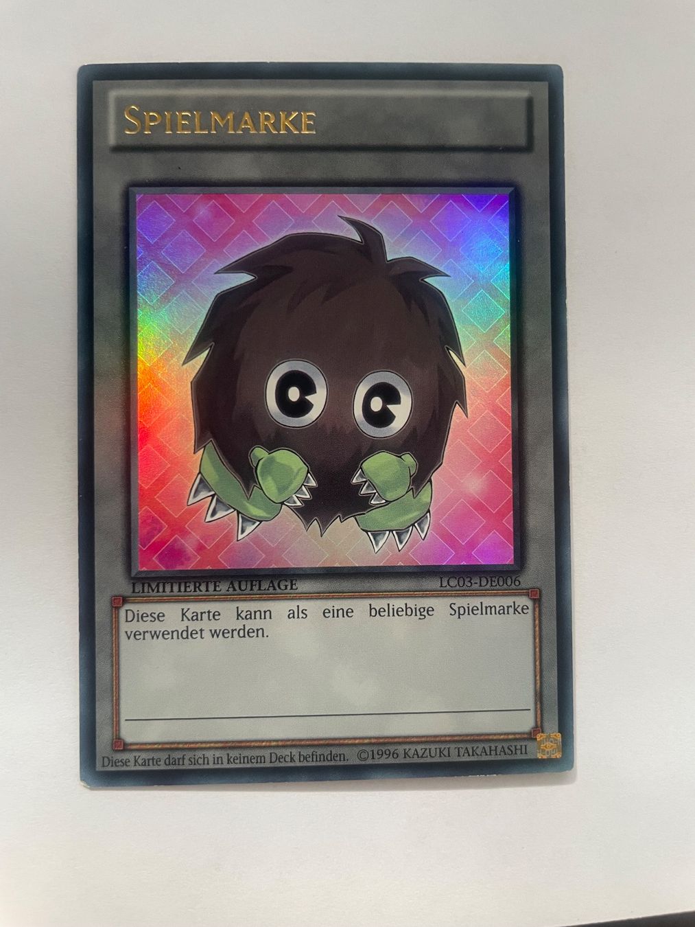 Yugioh Sammelbilder & Trading cards: YuGiOh Kuriboh Spielmarke – Gebraucht aus Altstätten SG von ChangeMaker
