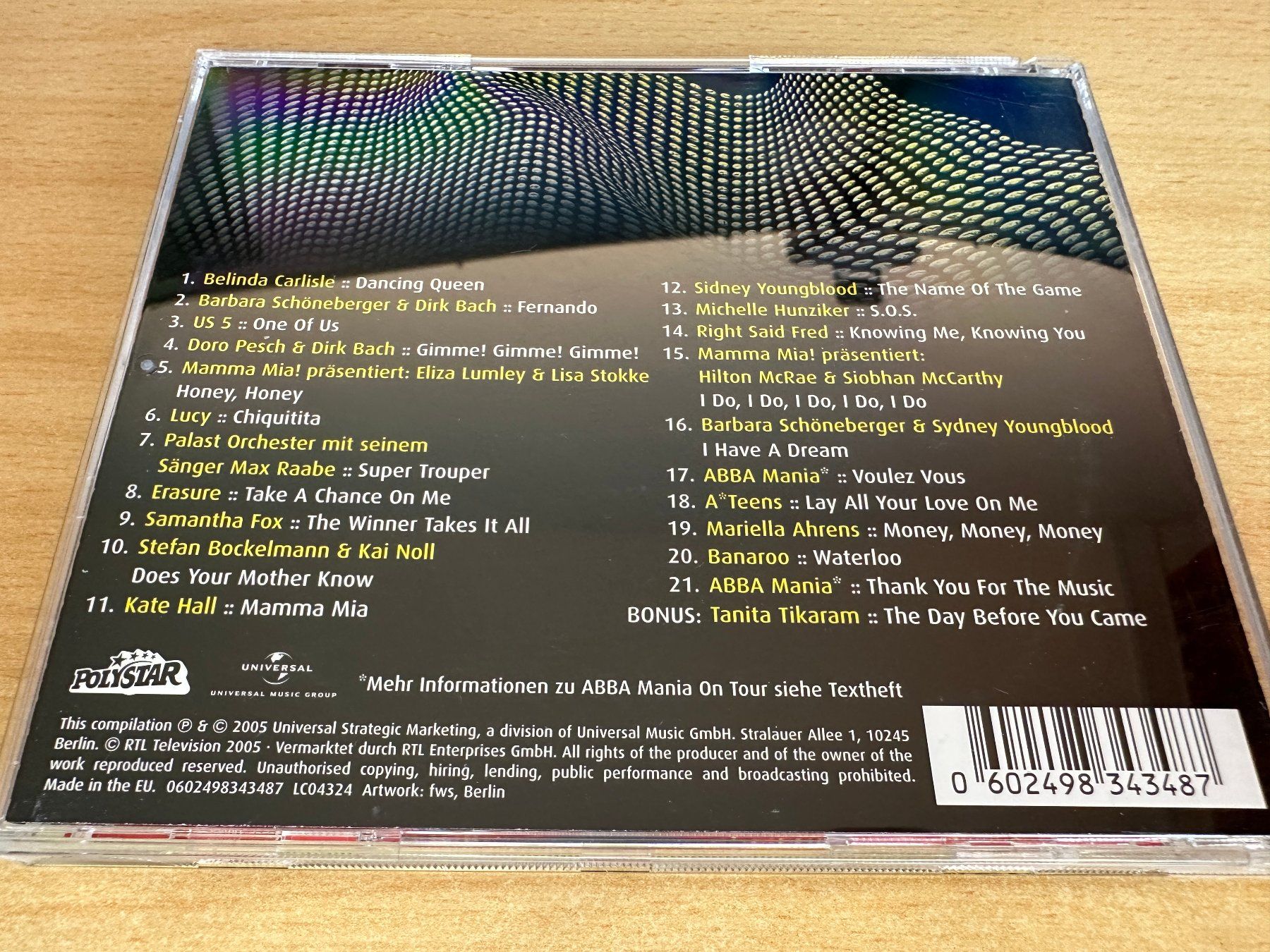 CD: Various – Abba Mania – Usato da Rikon im Tösstal venduto da Alpenmutz 1