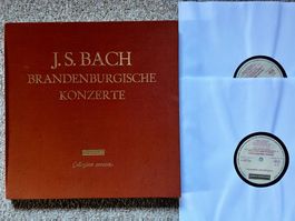 Bach Brandenburgische Konzerte Collegium Aureum Box 2 LP 🛀