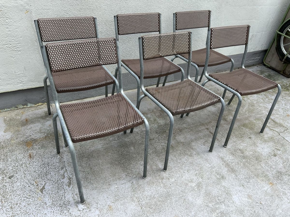Sedie: 6er Set Gartenstühle Sissach – Usato da Basel venduto da MoebelSackmann 1