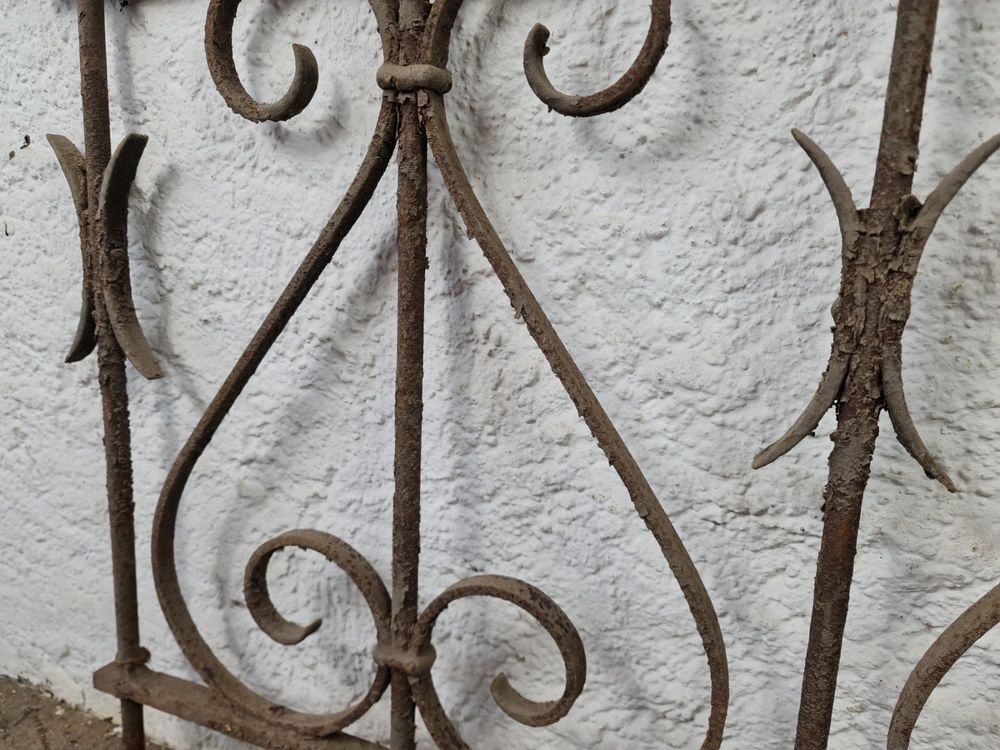 Louis Mill Gartenbogen Aus Metall – Antik-Design, 130 X 250 Cm, Für Kletterpflanzen, Made In France