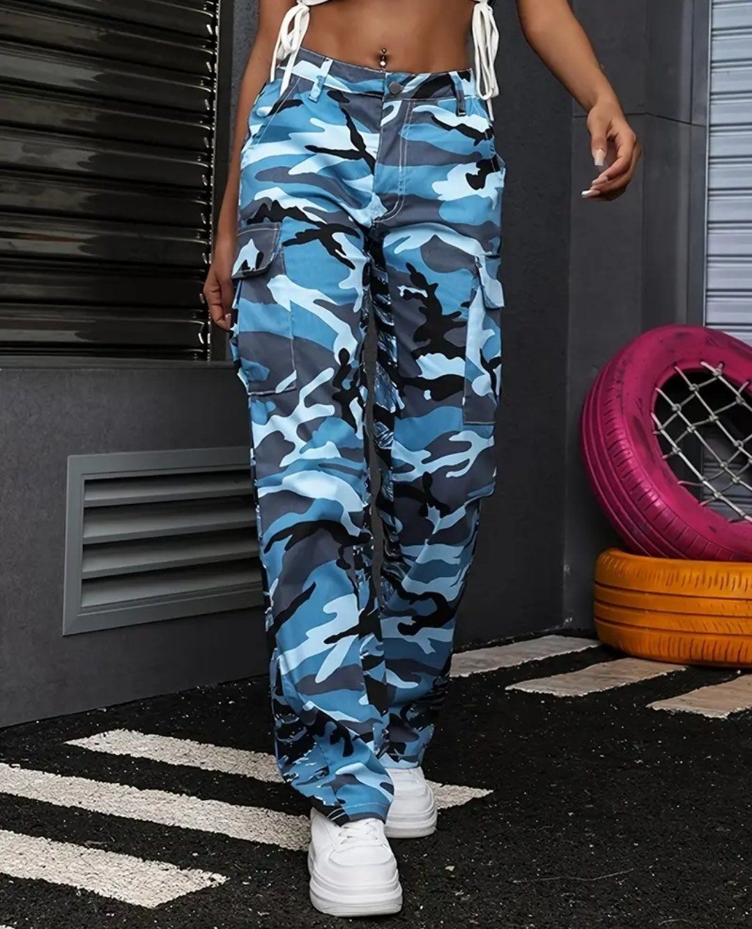 Pantalons: Camouflage Hose Gr. S (grau oder blau) - VERSAND möglich – Neuf avec emballage d'origine à St.Peterzell par the2ndchance 8