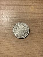2 Schweizer Franken Silber Münze Jahrgang 1964