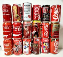18 alte Coca-Cola Dosen  (8)