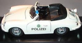 PORSCHE 356 POLIZEI im Massstab 1:18