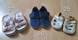 Div. Hausschuhe/Finken - Grösse 25, 26 & 27