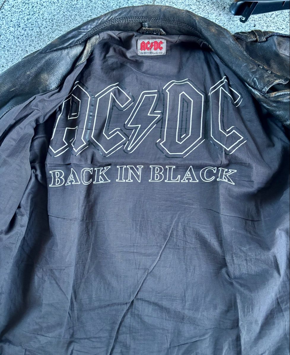 Giacche: Limittierte AC / DC Lederjacke in M – Usato da Reinach AG venduto da sabaton63 1