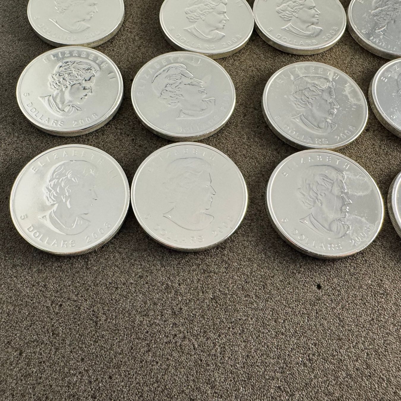 Tutti le monete: 1 Unze Silber Kanada Maple Leaf 2008 – Usato da Reitnau venduto da Coinhouse 5