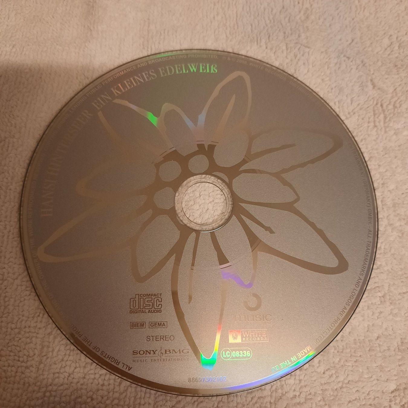 CD: Hansi Hinterseer ein kleines Edelweiss – Usato da Buochs venduto da Nyima21