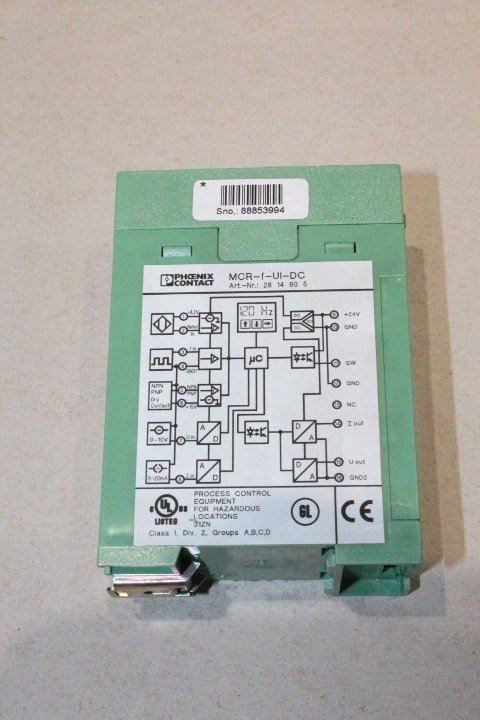 Elektronikbauteile: Phoenix Contact | MCR-F-UI-DC - 2814605 – Gebraucht aus Balsthal von mtwd 3