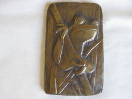Bag Turgi Frosch, Bronze Platte