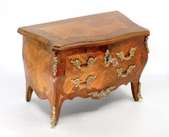 B0410 Antike Modellkommode Schatulle Louis XV-Stil ~1900