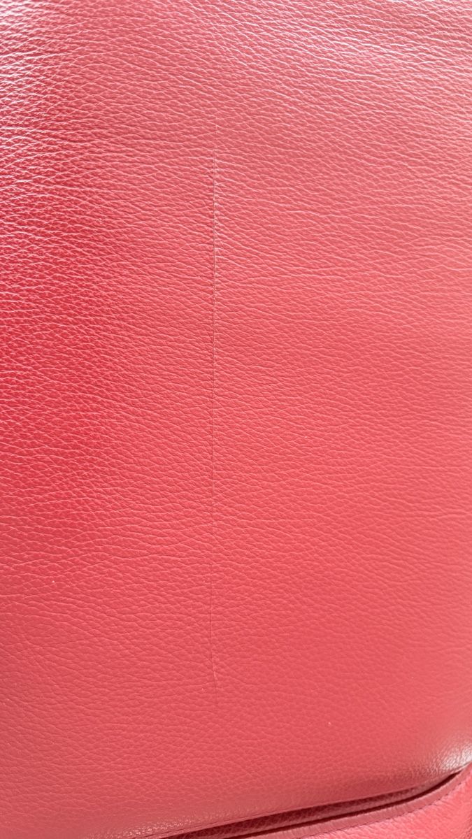Sofas: Sofa Leder rot mit Hocker gebraucht – D'occasion à Altishofen par fuchurgismo 1