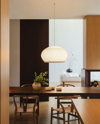 Lampen: Vibia Knit Pendelleuchte beige – Gebraucht aus Rothenburg von Lampenoutlet 1