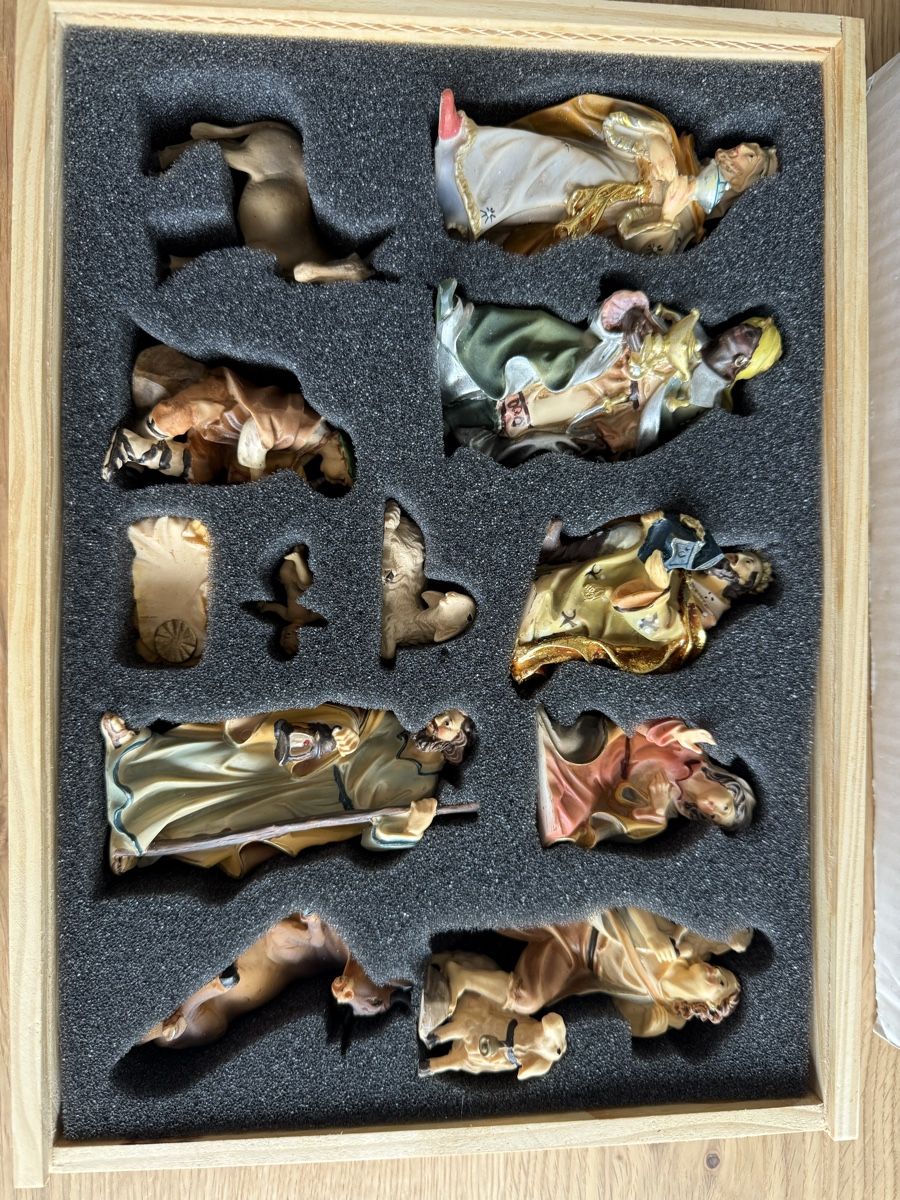 Tutte le decorazioni: 12 Teiliges Krippenset, Handarbeit – Usato da Sarmenstorf venduto da Nathaliie_21 1