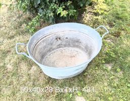Zuber Zinkwanne 48 L