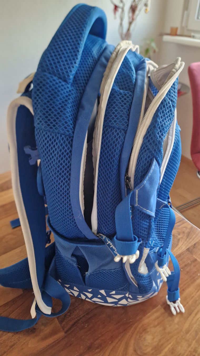 Satch Kindertaschen: Satch Pack Special Edition Aqua Meshy Schulrucksack – Gebraucht aus Romanshorn von Niceflyer 3