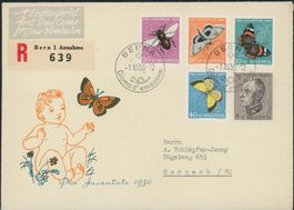 1950 - Pro Juventute - FDC ET • it