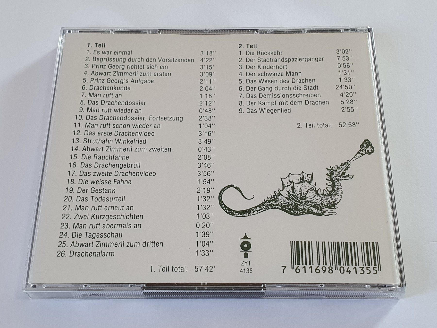 CD: Franz Hohler - Drachenjagd | 2 CD – Usato da Dietlikon venduto da Skylab007 1