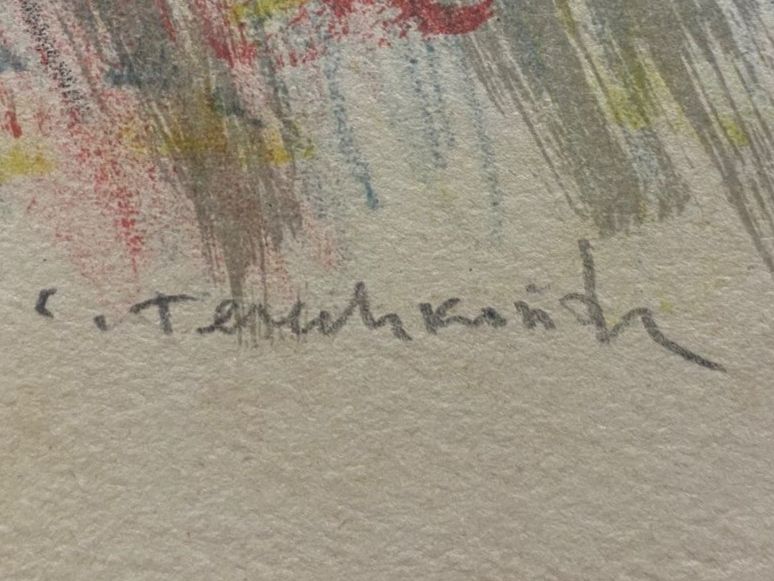 Grafica & Litografie: Constantin TERECHKOVITCH (1902-1978) Lithtographie – Usato da Brüttisellen venduto da Betty_1972 7